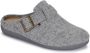 Josef Seibel Cara 01 Hausschuh für Damen Grau - Thumbnail 2