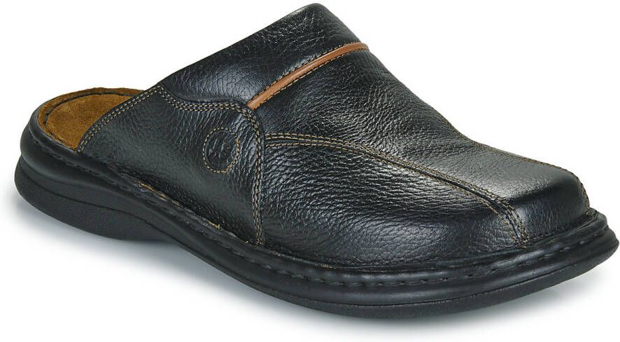 Josef Seibel Sabots Klaus zomerschoen slippers pantoffel met gepolsterde leren binnenzool - Foto 2