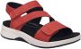 Josef Seibel Estelle 03 Sandale für Damen Rot - Thumbnail 2