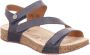 Josef Seibel TONGA 25 Sandalen met hakDames SandalenPopulaire damesschoenen Josef Blauw - Thumbnail 3