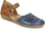 Josef Seibel ROSALIE~04~~~~~~~~~~~~~~~~~~~~ Platte sandalenDames Sandalen Blauw - Thumbnail 3