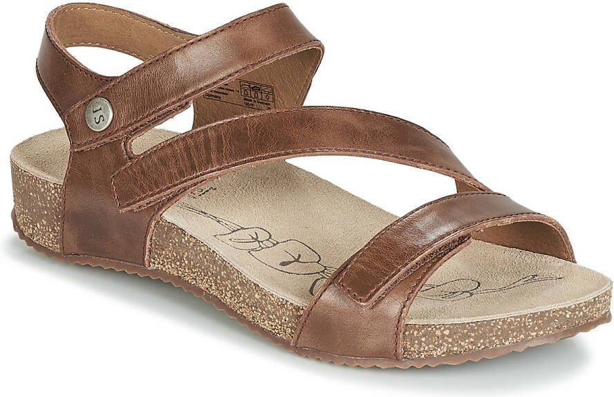 Josef Seibel TONGA~25~~~~~~~~~~~~~~~~~~~~~~ Sandalen met hakDames Sandalen Cognac - Foto 5
