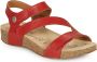 Josef Seibel TONGA~25~~~~~~~~~~~~~~~~~~~~~~ Sandalen met hakDames Sandalen Rood - Thumbnail 3