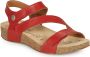 Josef Seibel TONGA 25 Volwassenen Sandalen met hakDames Sandalen Rood - Thumbnail 3