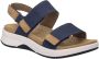 Josef Seibel Estelle 04 Sandale für Damen Blau - Thumbnail 2
