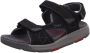 Joya Comfortabele donkerblauwe sandalen - Thumbnail 3