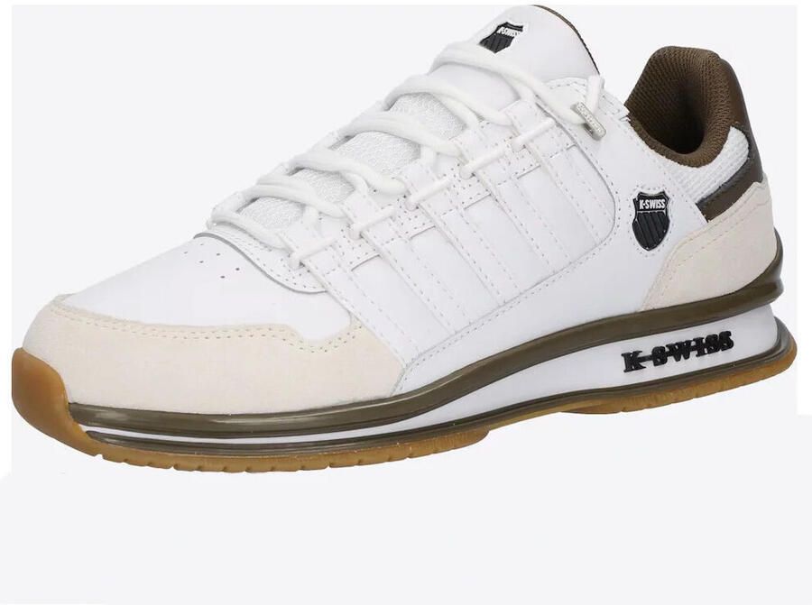 K-Swiss Rinzler GT heren sneaker sportschoen 08907-912-M wit bruin - Foto 3