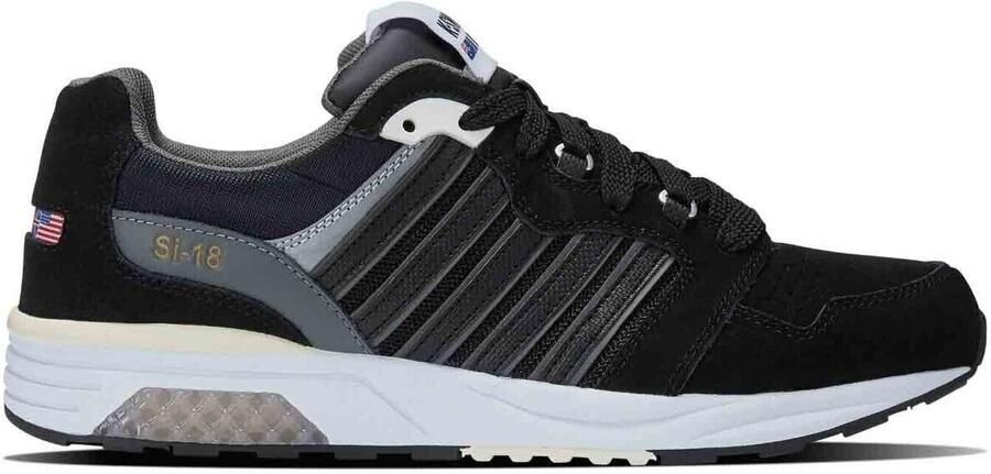 K-SWISS Lage Sneakers Kswiss rannell sde mens low black 07951-048-M