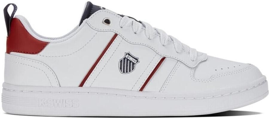 K-Swiss Lozan Match LTH Heren Sneakers Schoenen Leer Wit 08903-119-M - Foto 2