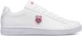K-Swiss Classic Court Shield Heren Sneakers Sportschoenen Schoenen Wit 06599-113-M - Thumbnail 2
