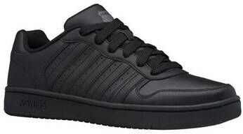 K-Swiss Classic Court Palisades Heren Sneakers Schoenen Leer Zwart 06931-001-M - Foto 3