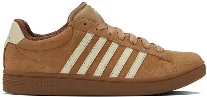 K-Swiss Court Tiebreak II SDE leren herenschoenen 09492-275 bruin