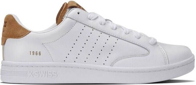K-SWISS Lage Sneakers Lozan Klub LTH 07263-987-M WHT BRWN 3247