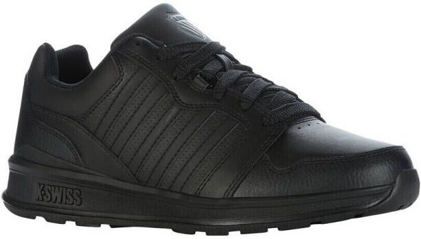 K-Swiss Rival Trainer BLK SMKD M Heren Sneakers Zwart