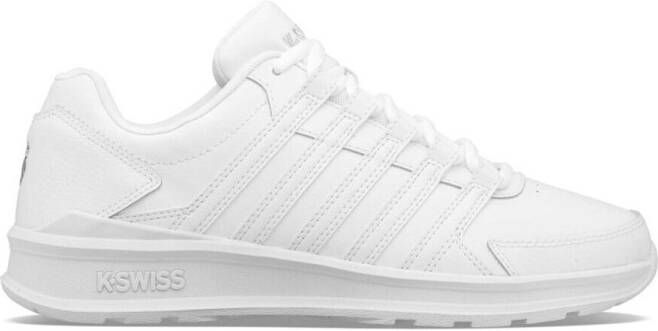 K-Swiss Vista Trainer Heren Sneakers Schoenen Sportschoenen Wit 07000-101-M - Foto 3