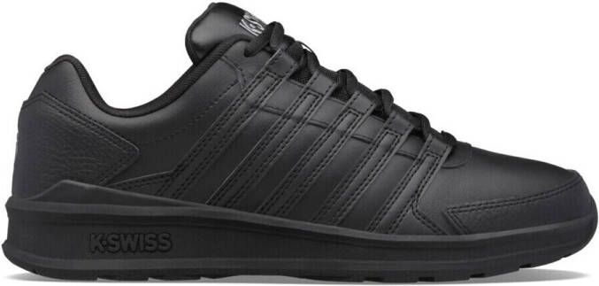 K-Swiss Vista Trainer Heren Sneakers Schoenen Sportschoenen Zwart 07000-001-M