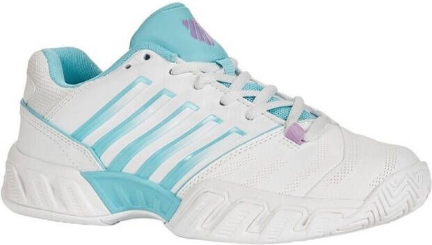 K-Swiss Bigshot Light 4 Dames Sportschoenen Tennis Smashcourt White Blue - Foto 2