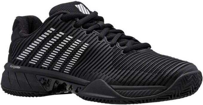 K-Swiss Hypercourt Express 2 Clay Dames Sportschoenen Tennis Smashcourt Black Silver