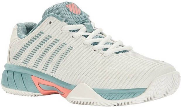 K-Swiss Tennisschoen Kids Hypercourt Express 2 HB Blanc Nile Desert Flower