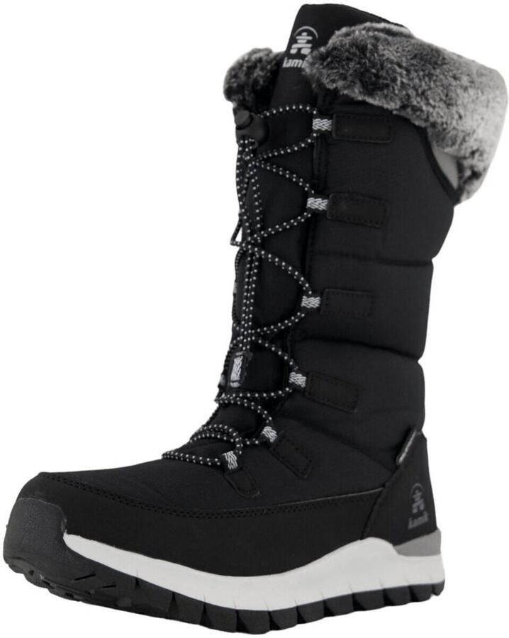 Kamik Kid's Prairie 2 Winterschoenen zwart grijs - Foto 2