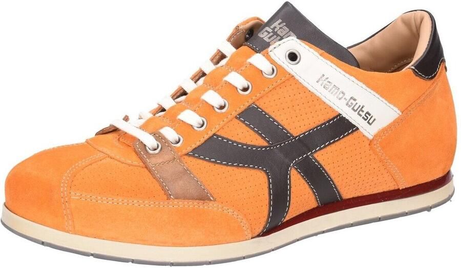 Kamo Gutsu Kamo-Gutsu oranje suède heren sneakers - Foto 2