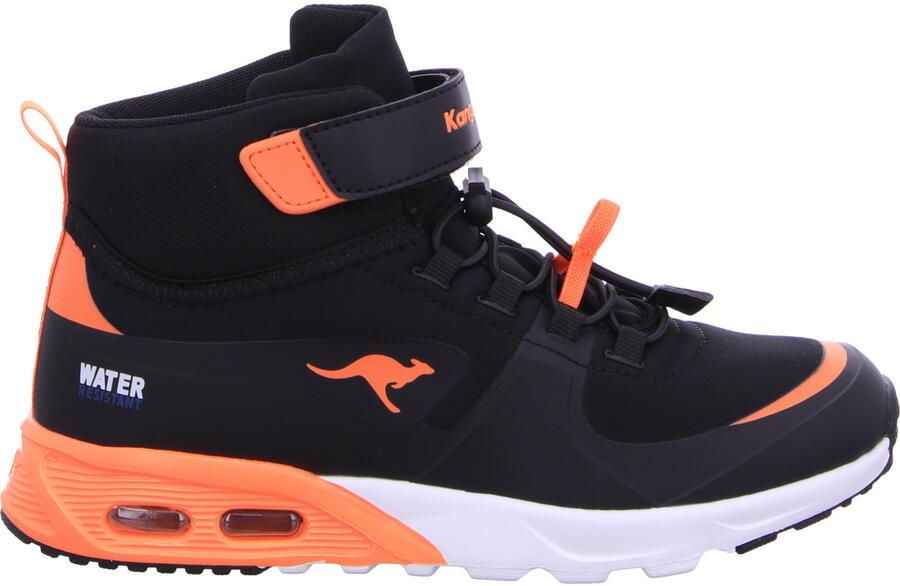 KangaROOS KX-Hydro High-Top Kids Unisex Sneaker Waterdicht 18598 zwart oranje