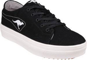 KangaROOS Vrouwen dames K-Mid Plateau 5071 Low Top Trainers (Zwart)