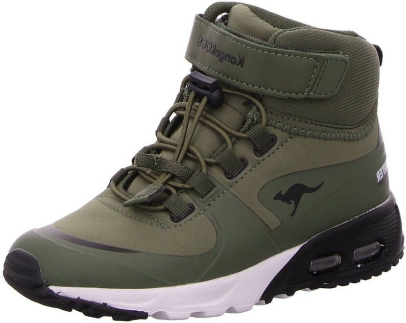 KangaROOS KX-Hydro High-Top Kids Unisex Sneaker Waterdicht 18598 olijf zwart - Foto 2