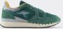 Kangaroos Coil R1 Tech | Evergreen Mustard Groen Mesh Lage sneakers - Thumbnail 2