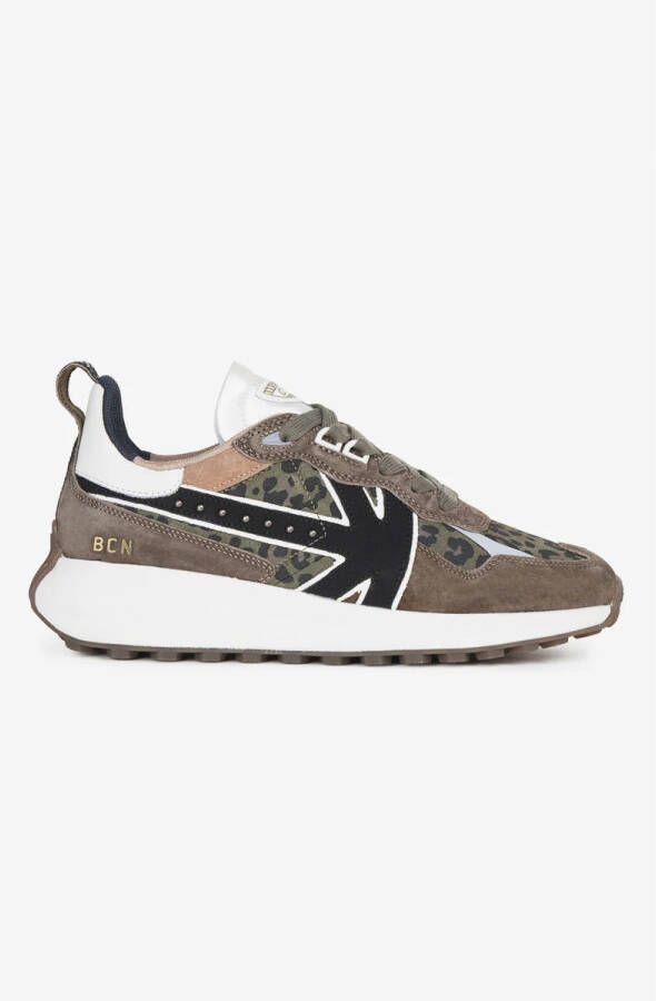 Kaotiko Lage Sneakers AR002-02 Detroit Glam Khaki