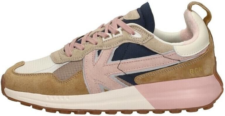 Kaotiko Detroit Sneakers Leren Sneaker Dames Blauw - Foto 3