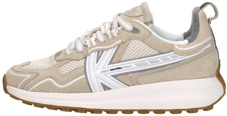 Kaotiko Detroit Tech Sneakers Laag Beige - Foto 7