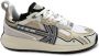 Kaotiko Detroit Sneakers Leren Sneaker Dames Beige - Thumbnail 2