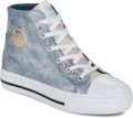 Kaporal Hoge Sneakers TATTOO - Lichtblauw