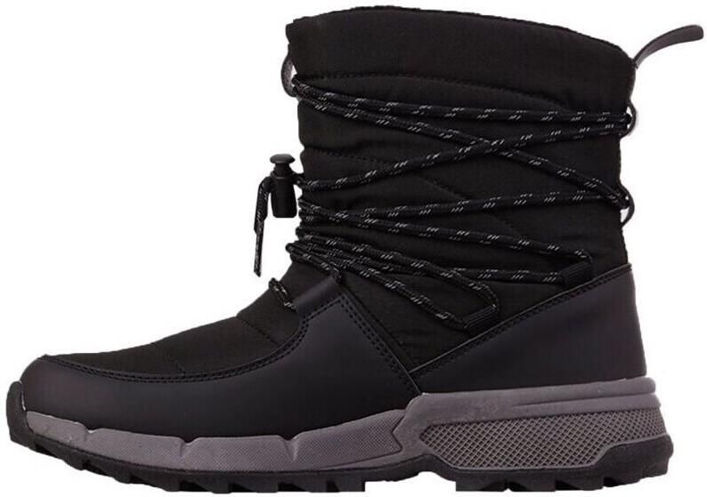 Kappa dames enkellaarzen winterschoenen laarzen 243239 zwart roze