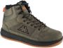 Kappa heren sneaker schoenen hoog gevoerd stijlcode 243046FUR 3111 groen - Thumbnail 4