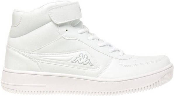 Kappa Stijlvolle Mid-Top Unisex Sneakers White Heren - Foto 4