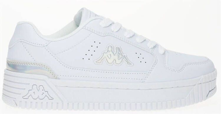 Kappa Unisex Sneaker mit Plateausohle 243235 White Multi - Foto 3