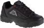Kappa Rave NC 242782-1111 Vrouwen Zwart Sneakers - Thumbnail 3