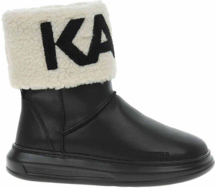 Karl Lagerfeld Boots & laarzen Kapri Kosi Karl Logo Ankle Boot in zwart - Foto 3