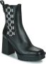 Karl Lagerfeld Enkellaarzen VOYAGE VI Monogram Gore Boot - Thumbnail 1