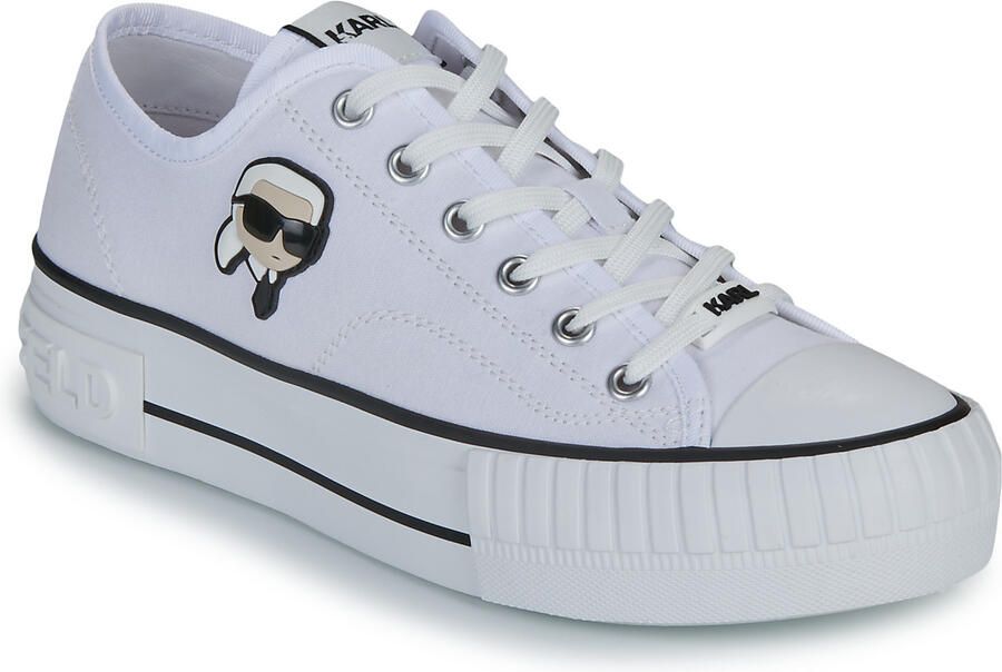Karl Lagerfeld Low-Top Sneakers Kampus Max Nft Patch Lo Lace in wit - Foto 2