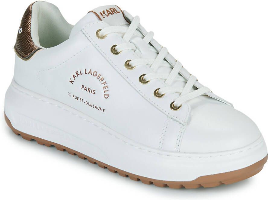 Karl Lagerfeld Lage Sneakers KAPRI LUG Maison Metalmesh Tab