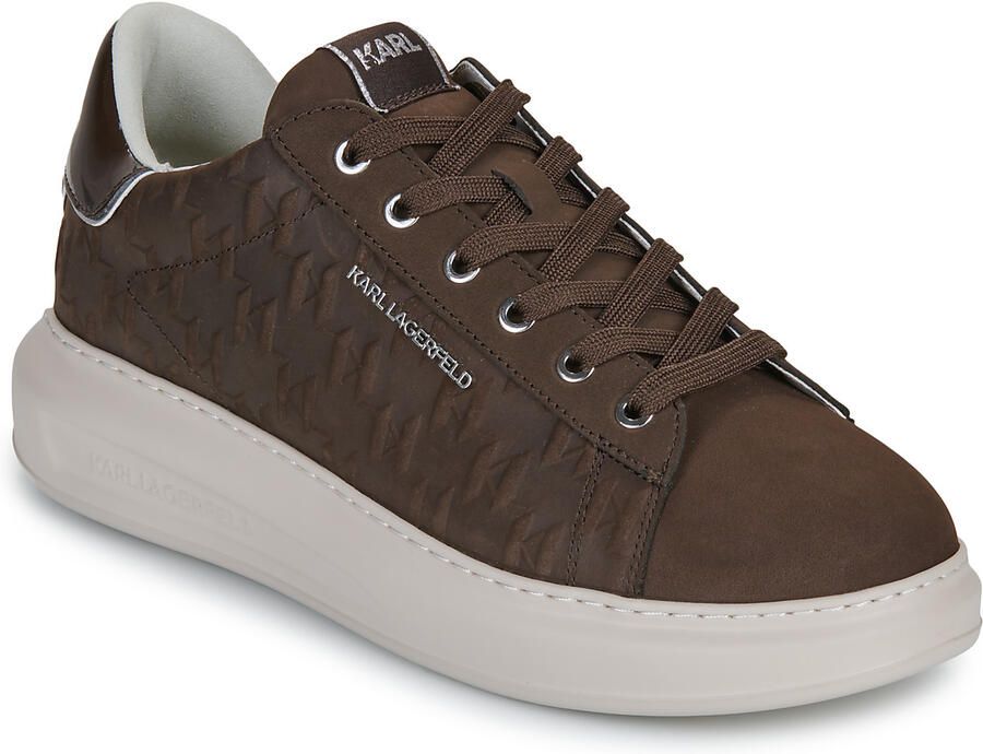 Karl Lagerfeld Lage Sneakers KAPRI MENS Monogram Emboss Lo