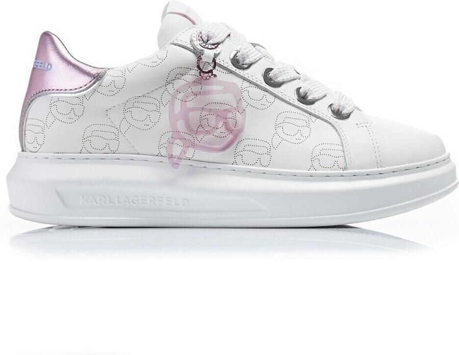 Karl Lagerfeld Sneakers Kapri Nft Plexi Pendant in wit