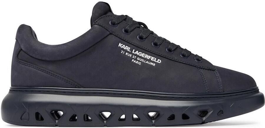 Karl Lagerfeld Sneakers laag navy wit