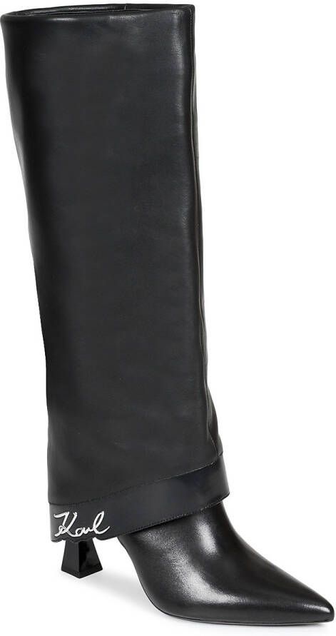 Karl Lagerfeld Laarzen DEBUTANTE Fold Down Hi Leg Boot