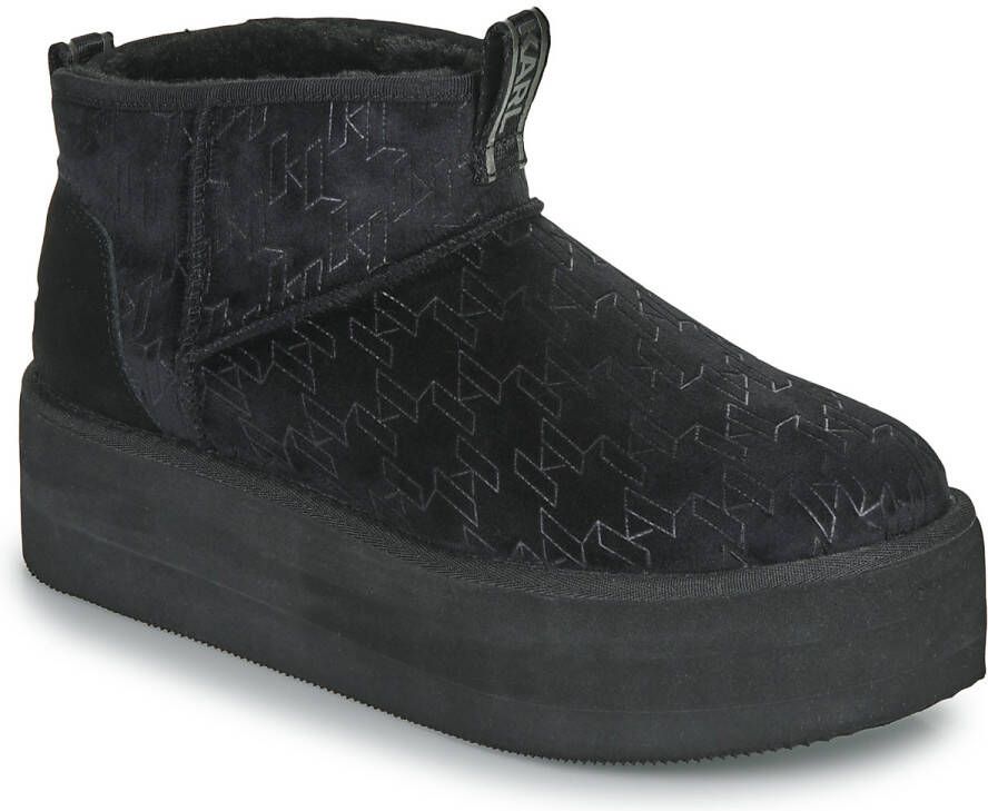 Karl Lagerfeld Boots & laarzen Thermo Short Pull On Boot in zwart