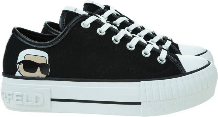 Karl Lagerfeld Sneakers Kampus Max Karl Nft Lo Lace in zwart
