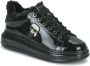 Karl Lagerfeld Sneakers Kapri Ikon Shine Lo Lace in zwart - Thumbnail 2